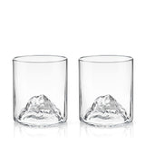 Mountain Crystal Tumblers, Set of 2