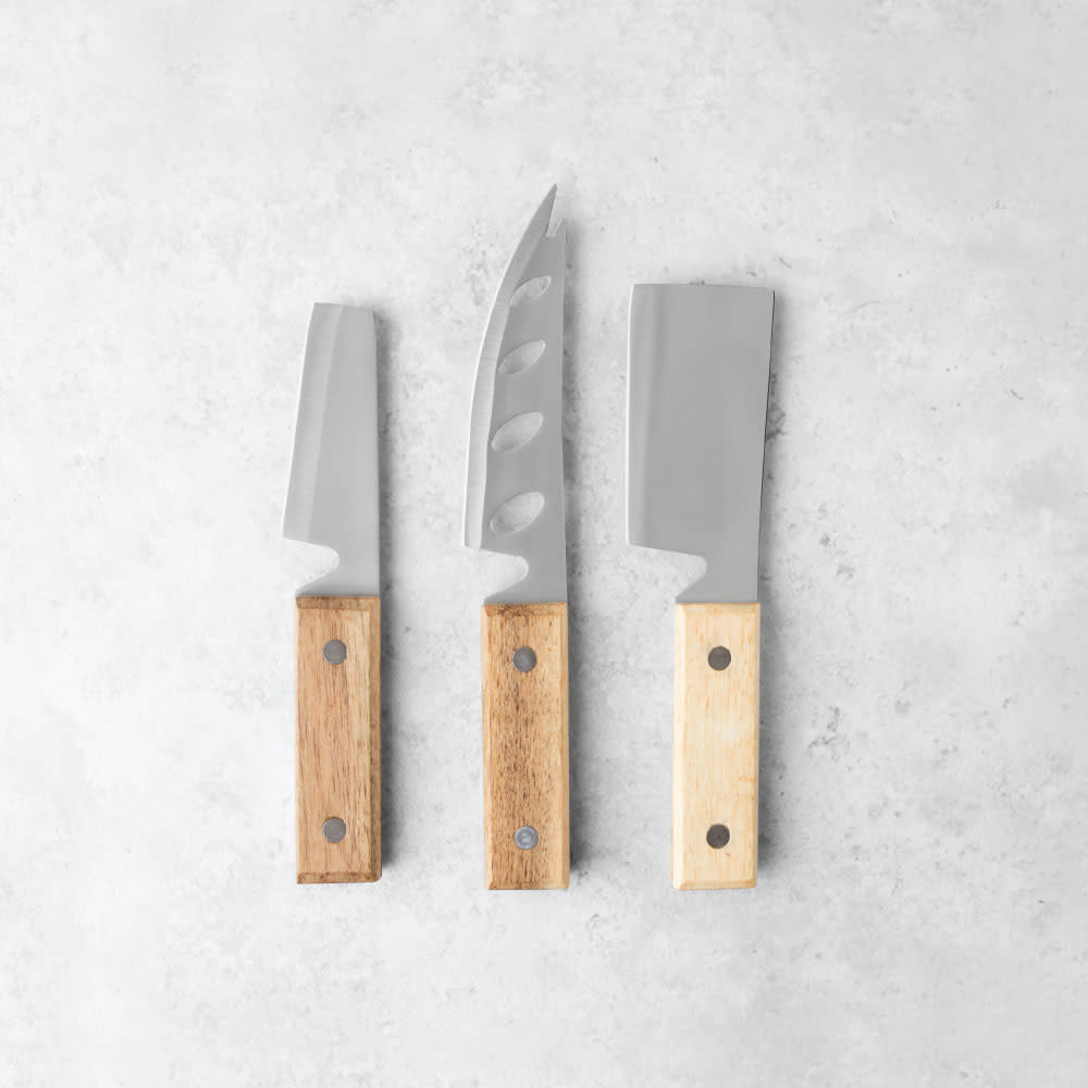 Rustic Cheese Knives, Set of 3