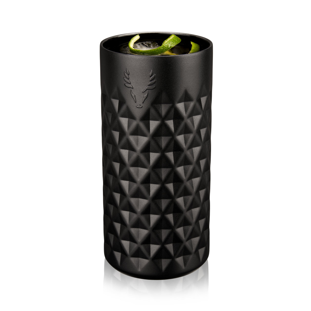 Paragon Stainless Steel Highball Tumbler in Obsidian