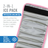 Insta-Chill Slim Can Sleeve in Pink