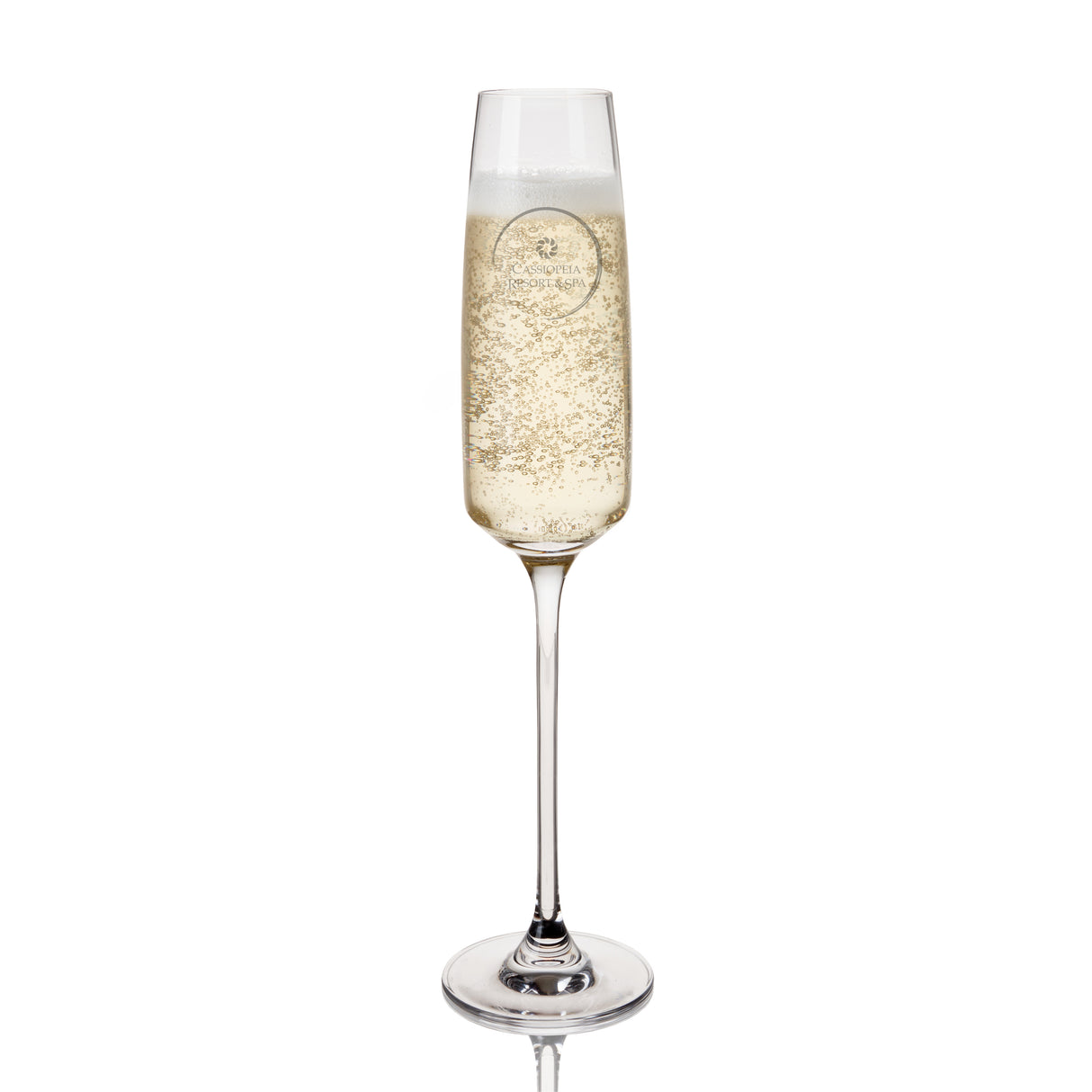 Reserve Julien Crystal Champagne Flutes, Set of 4