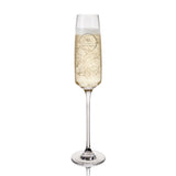 Reserve Julien Crystal Champagne Flutes, Set of 4