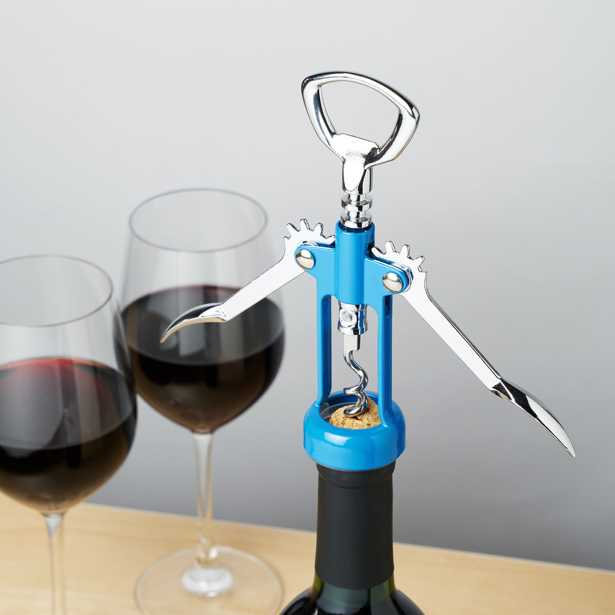 Soar Winged Corkscrew in Blue