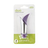 Duo Bottle Stopper and Pourer in Assorted Bright Colors