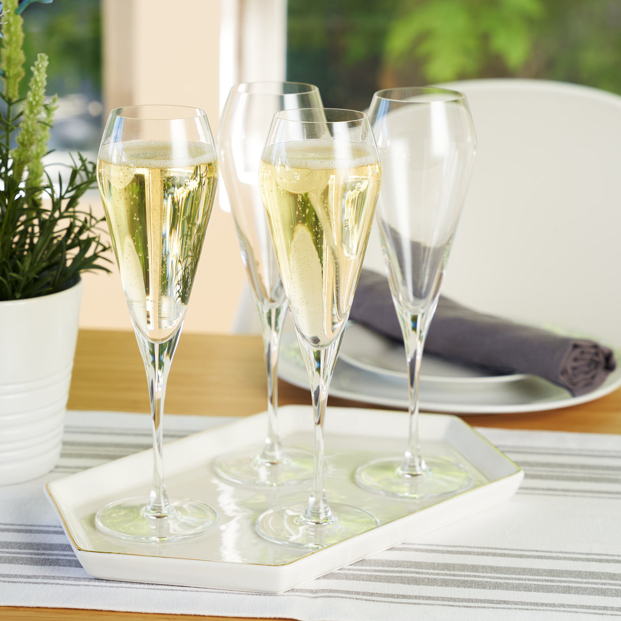 Willsberger Champagne Flute Glass, Set of 4