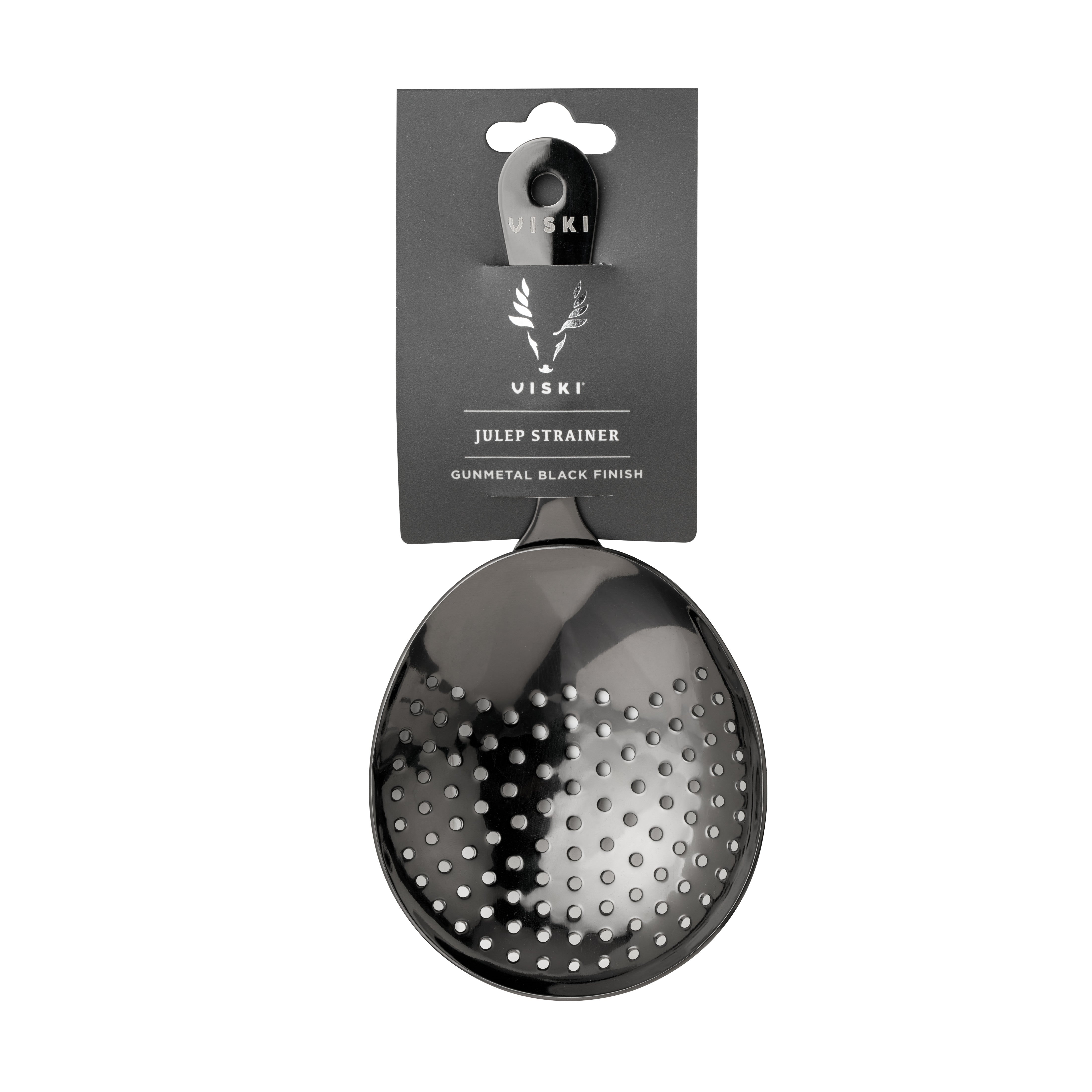 Warren Julep Strainer in Gunmetal - Thumbnail 4