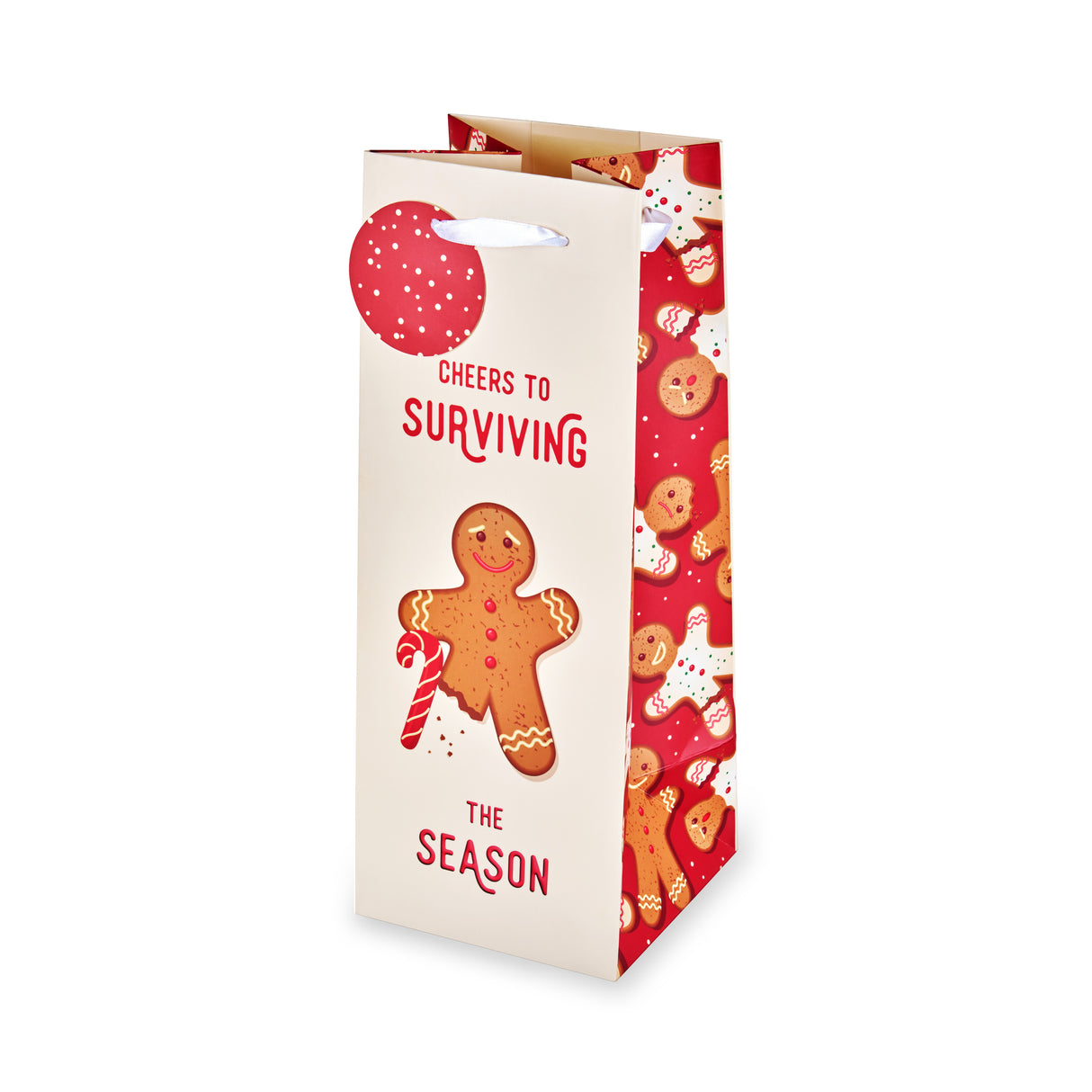 Cheers To Surviving The Season 1.5L Bottle Bag