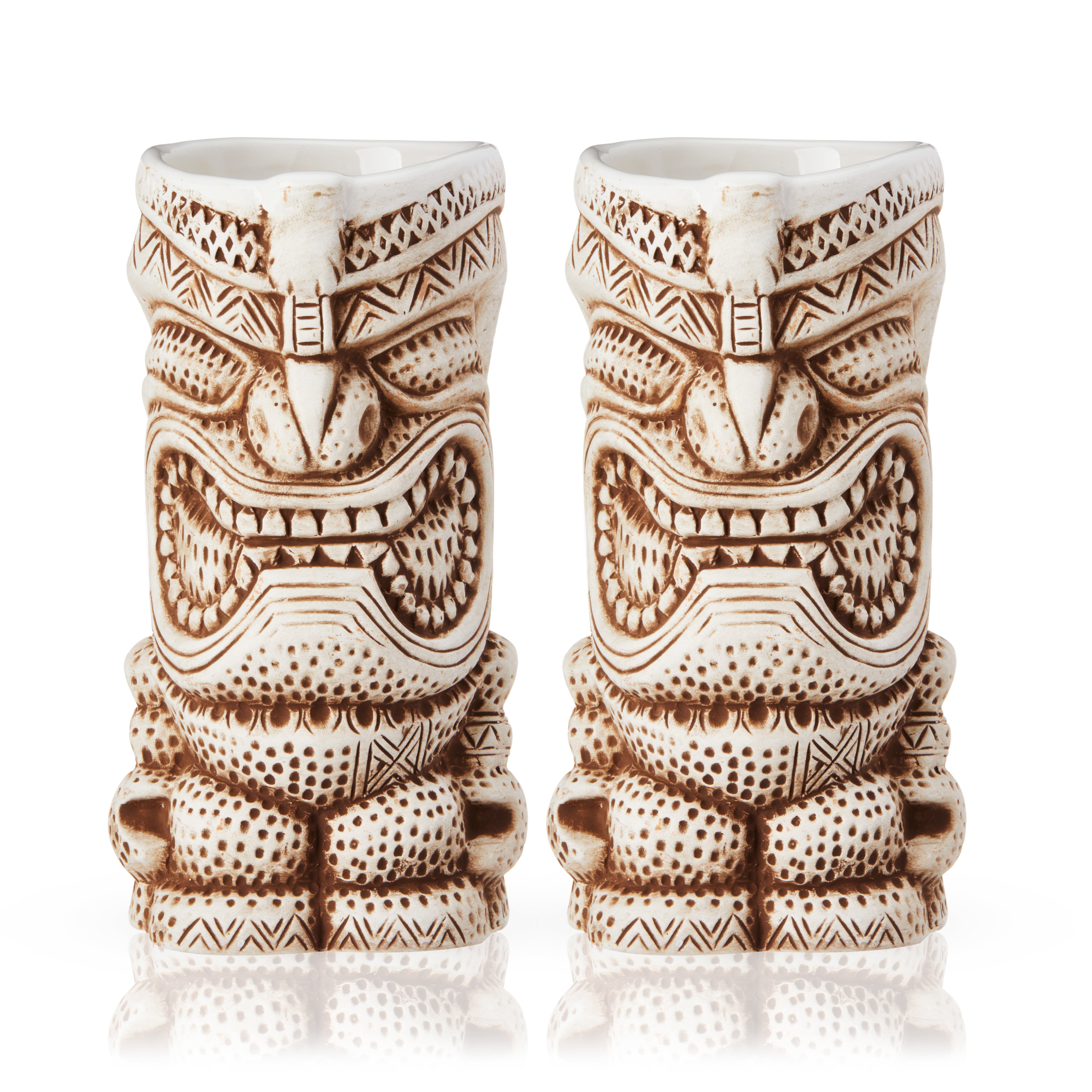 Pacific High Tide Tiki Mugs Set of 2 - Thumbnail 3