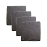 Square Slate Coasters, Set of 4