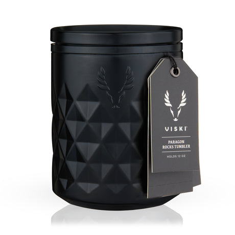 Paragon Stainless Steel Rocks Tumbler in Obsidian