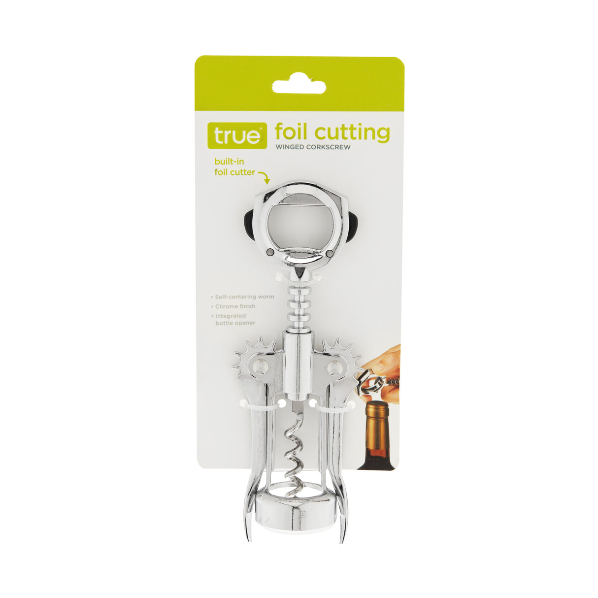 Winged Corkscrew with Foil Cutter