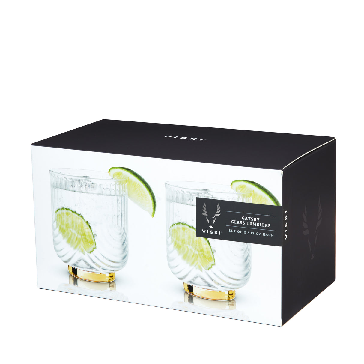 Deco Gatsby Tumblers, Set of 2