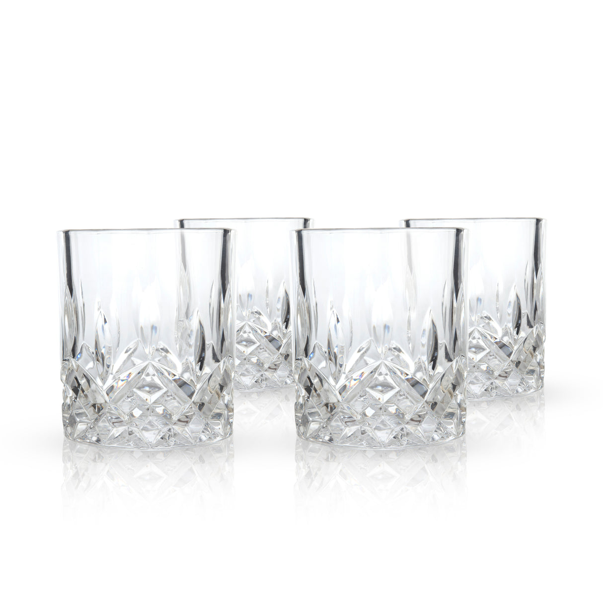 Admiral Crystal Tumblers, Set of 4