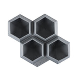 TrueZoo Iced Out Jumbo Diamond Silicone Ice Cube Tray, CDU 6ct