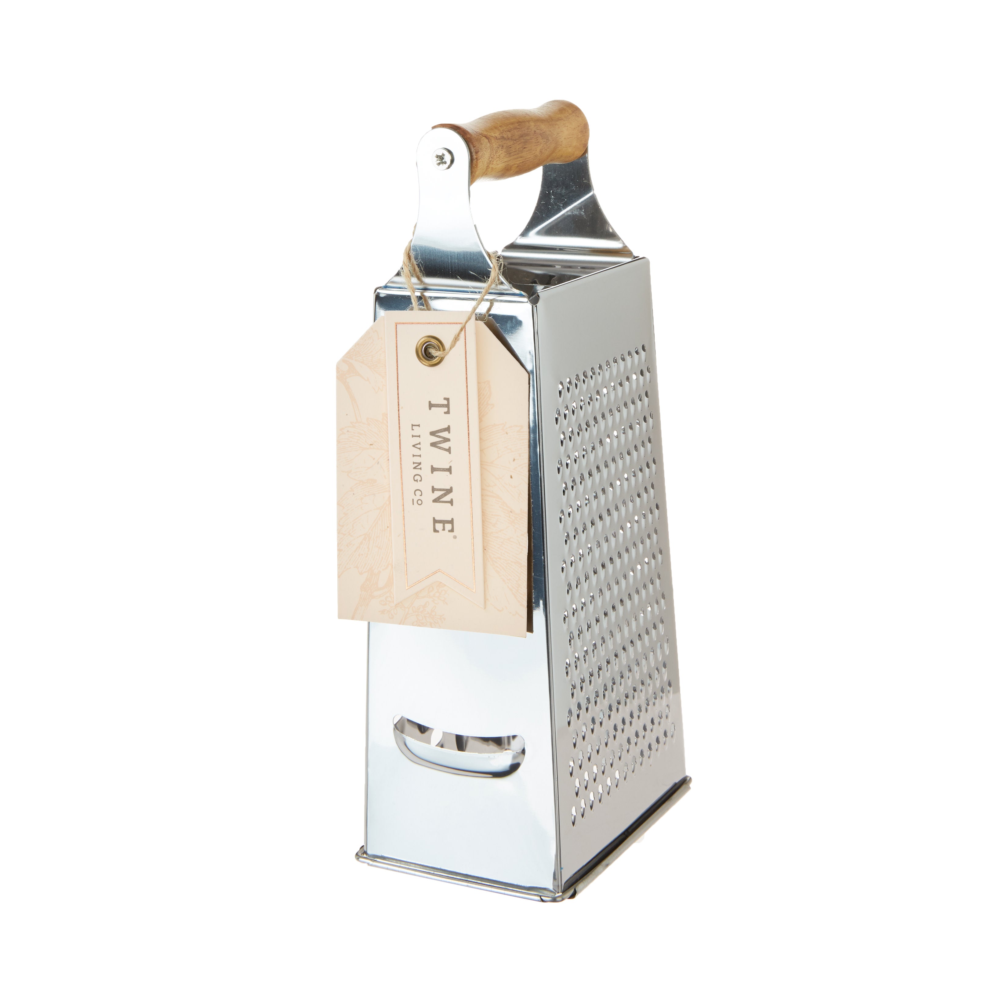 Acacia Wood Handled Cheese Grater - Thumbnail 4