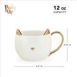 Chloe Cat Mug in White