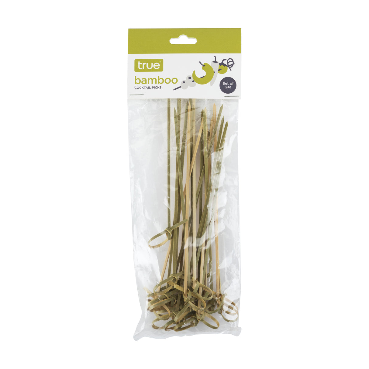 Party Bamboo Long Appetizer Picks, 24ct