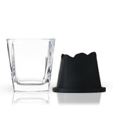 Glacier 2-Piece Mountain Ice Mold with Crystal Glass Set