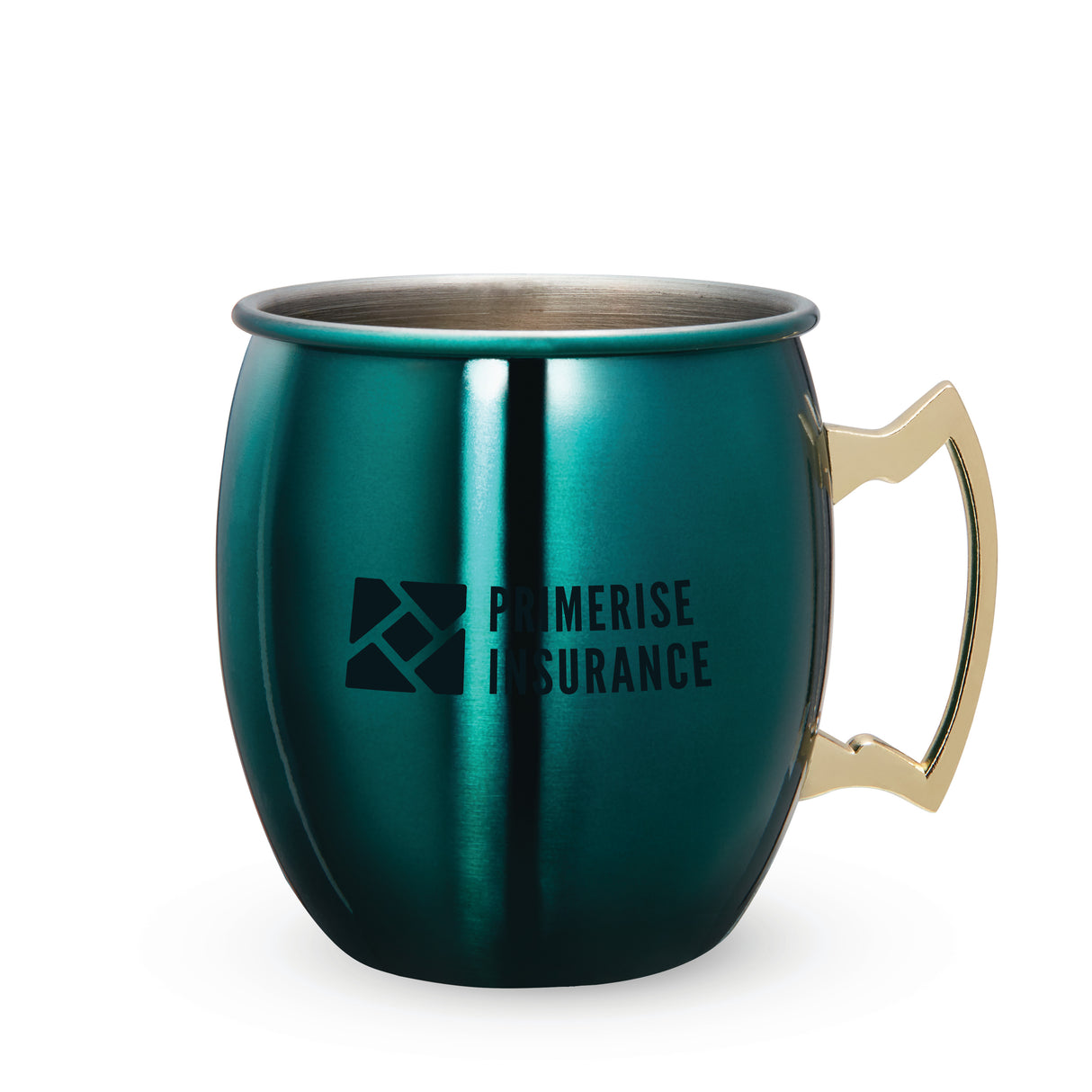 Moscow Mule Mug in Emerald Green