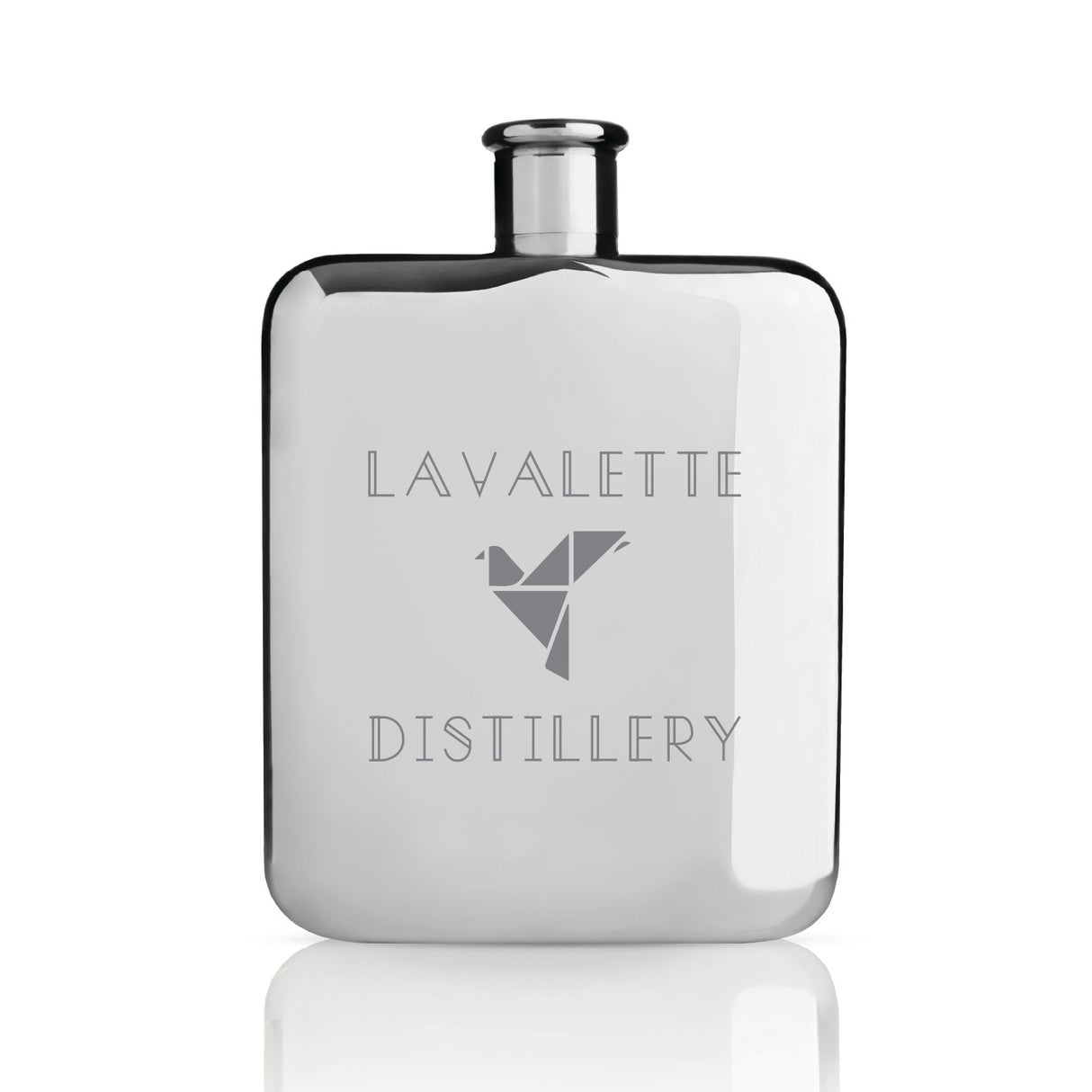 Harrison 6 oz Flask in Stainless Steel