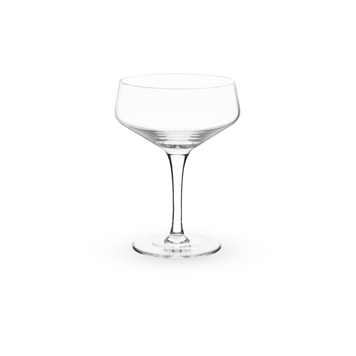 Raye Crystal Angled Coupe Glasses, Set of 2