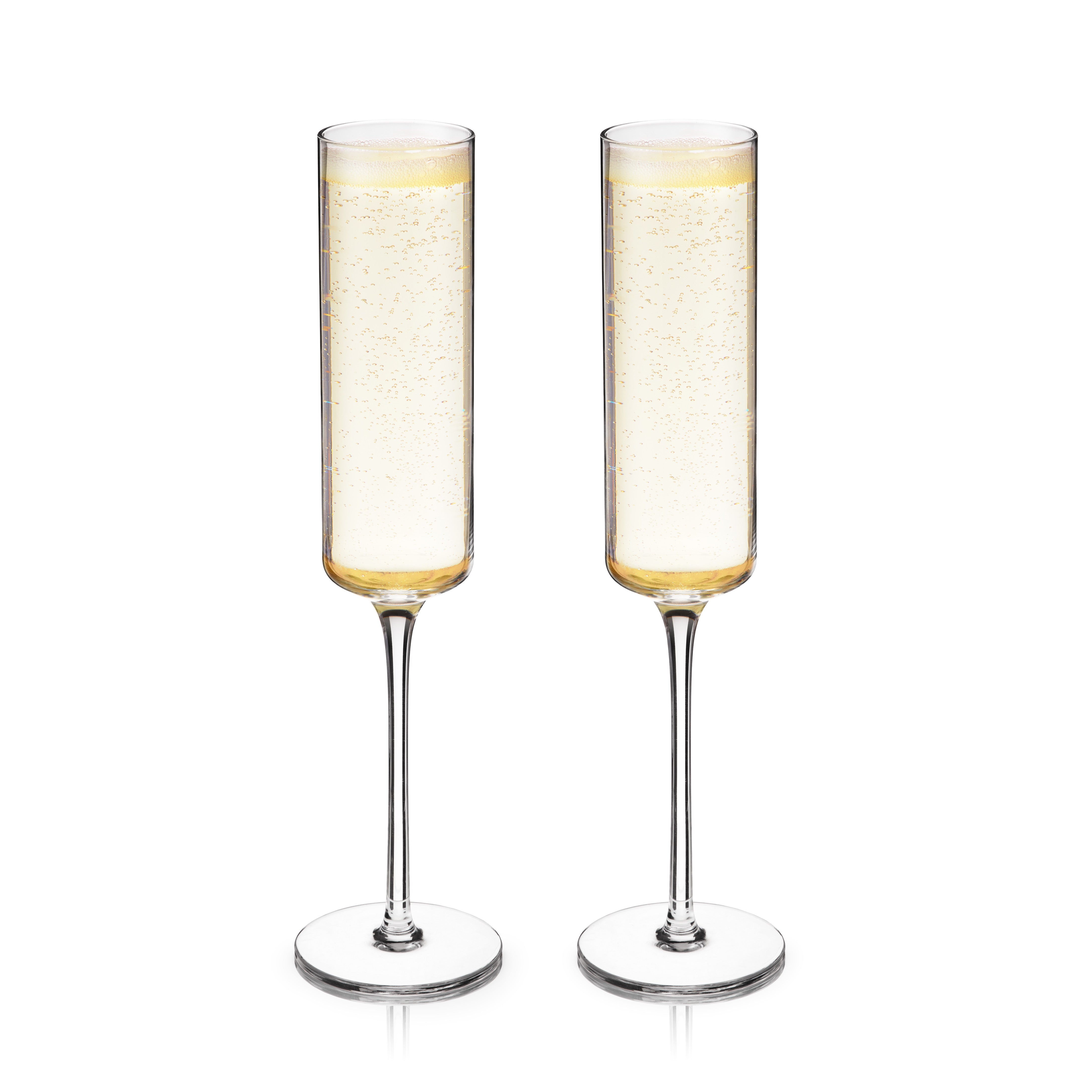 Laurel Champagne Flutes Set of 2