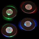 LED Multicolor Coasters, Set of 4