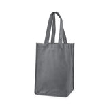 4-Bottle Non-Woven Tote in Grey