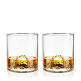 Mountain Crystal Tumblers, Set of 2