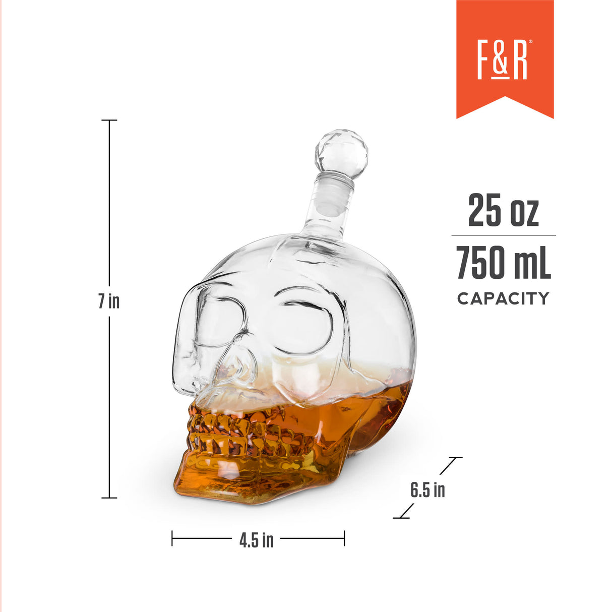 Skull Liquor Decanter