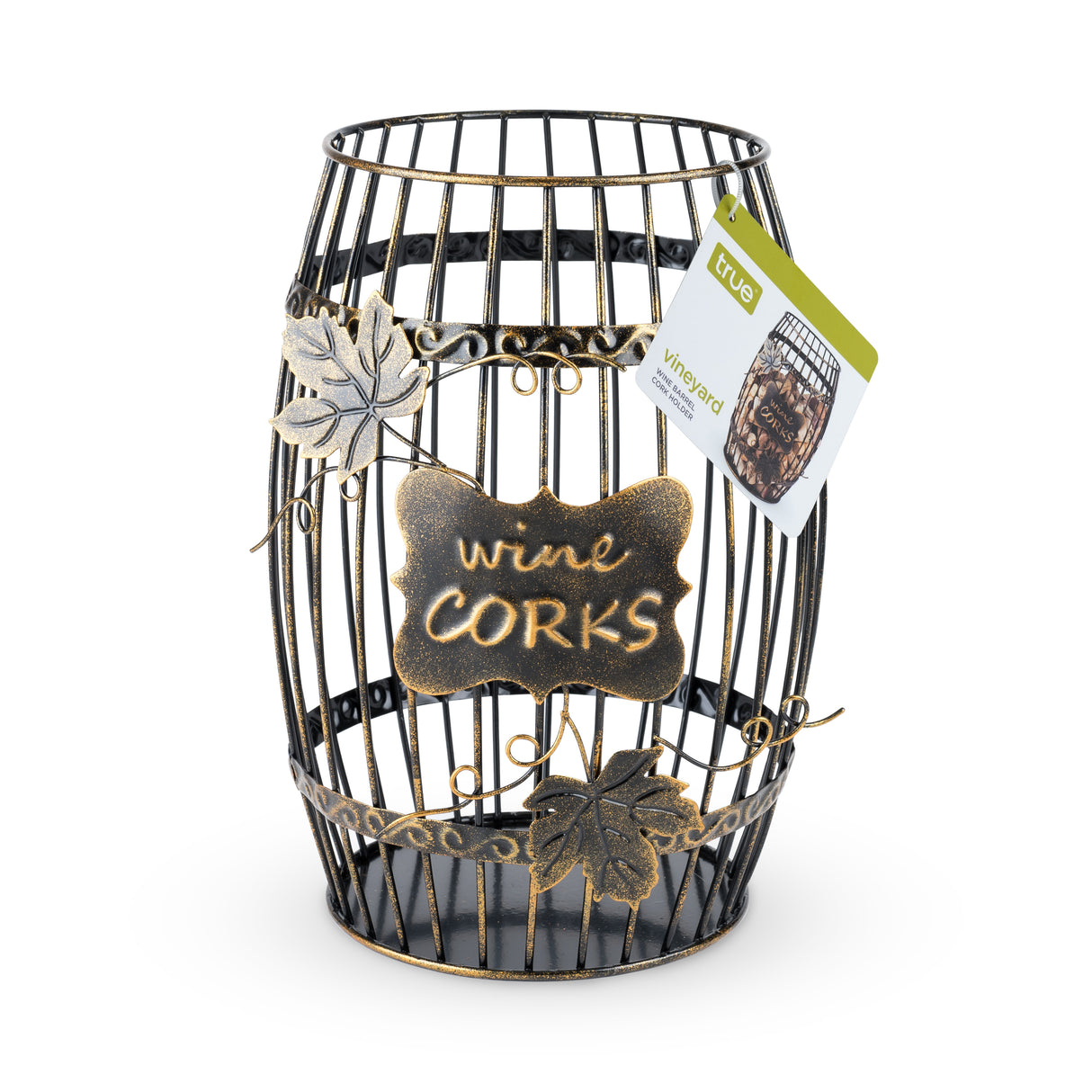 Vineyard Wine Barrel Cork Holder Display