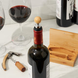 Keepsake 2-Piece Bamboo Wine Accessory Gift Set