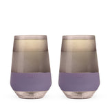 Wine FREEZE XL Cooling Cup in Deep Lilac, Set of 2