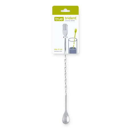 Trident Bar Spoon in Stainless Steel