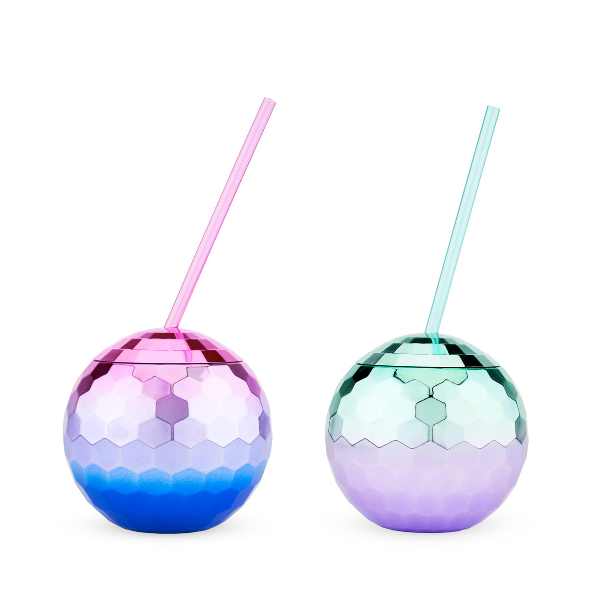 Disco Ball Tumblers in Assorted Ombre