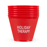 Holiday Therapy Cups, Set of 6