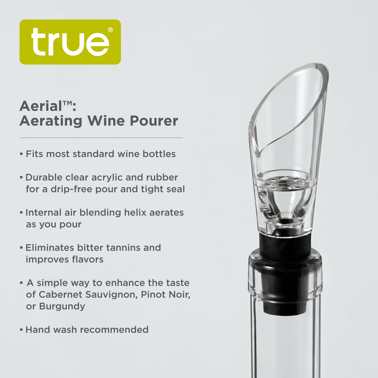 Aerial Aerating Wine Pourer