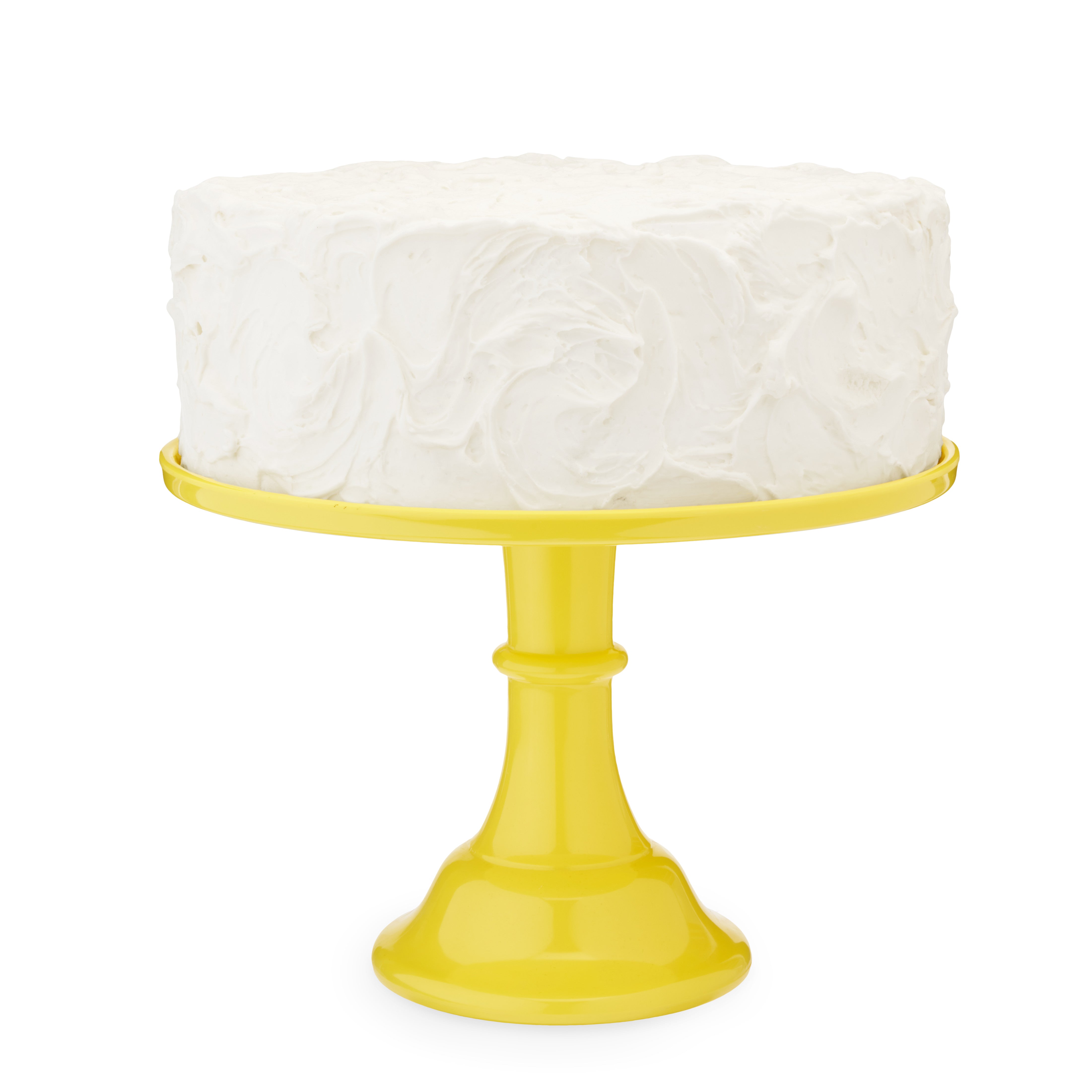 Melamine Cake Stand in Yellow - Thumbnail 3