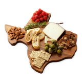 Acacia Wood Texas Cheese Board