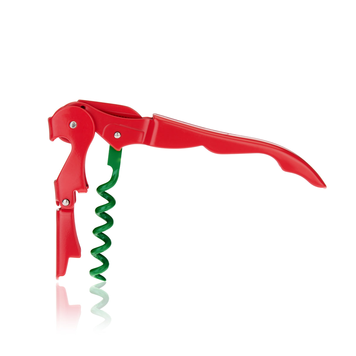 Truetap Waiter's Corkscrew in Holiday Red & Green