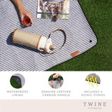 Picnic Blanket with Waterproof Lining