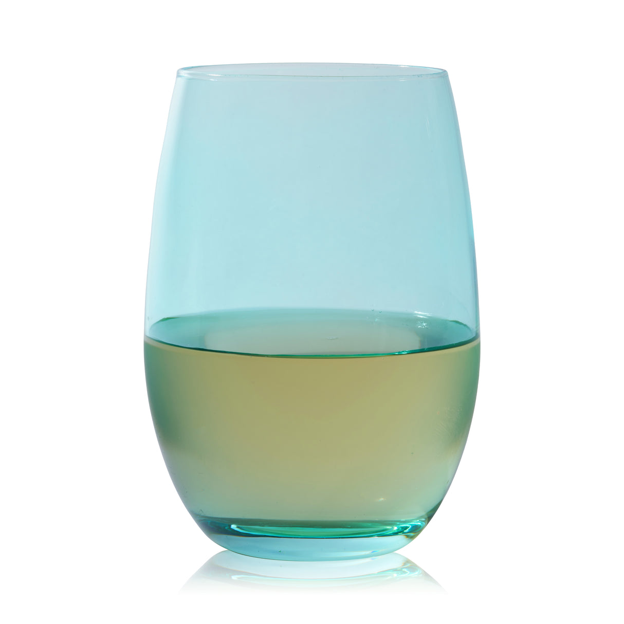 Vino Stemless Wine Glasses in Assorted Colors, Set of 4