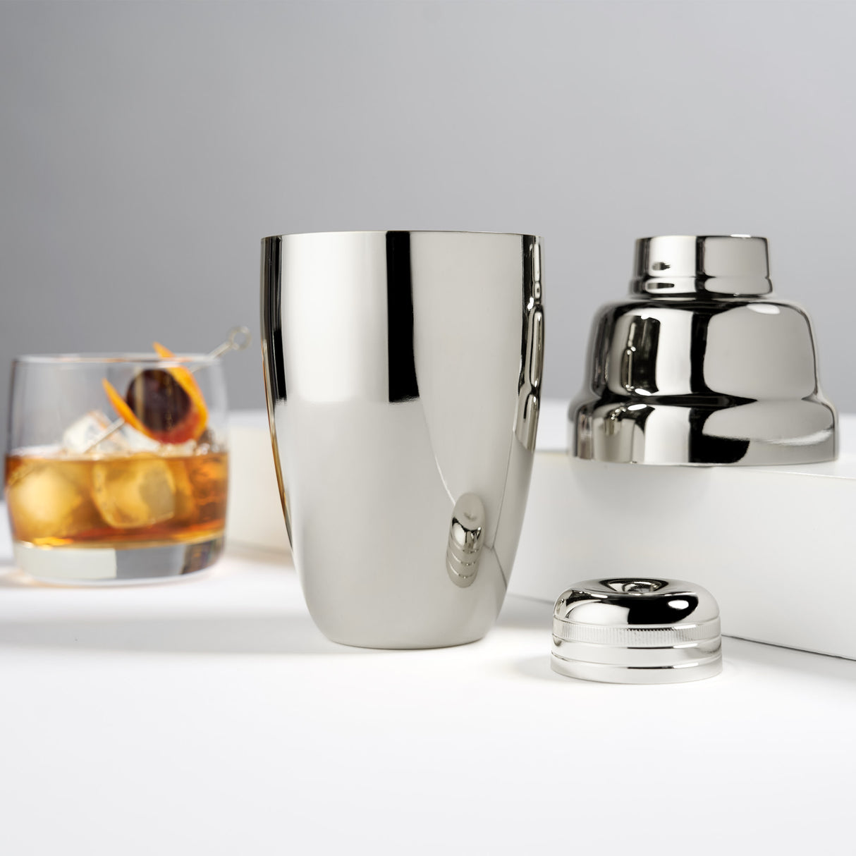 Harrison Heavyweight Cocktail Shaker in Stainless Steel