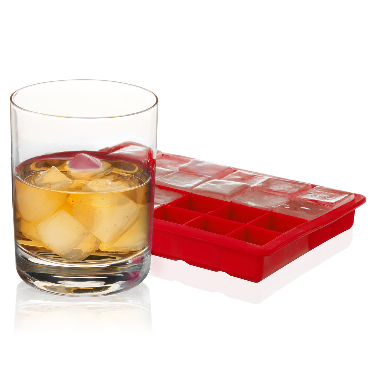 Chill 1'' Silicone Ice Cube Tray in Assorted Colors