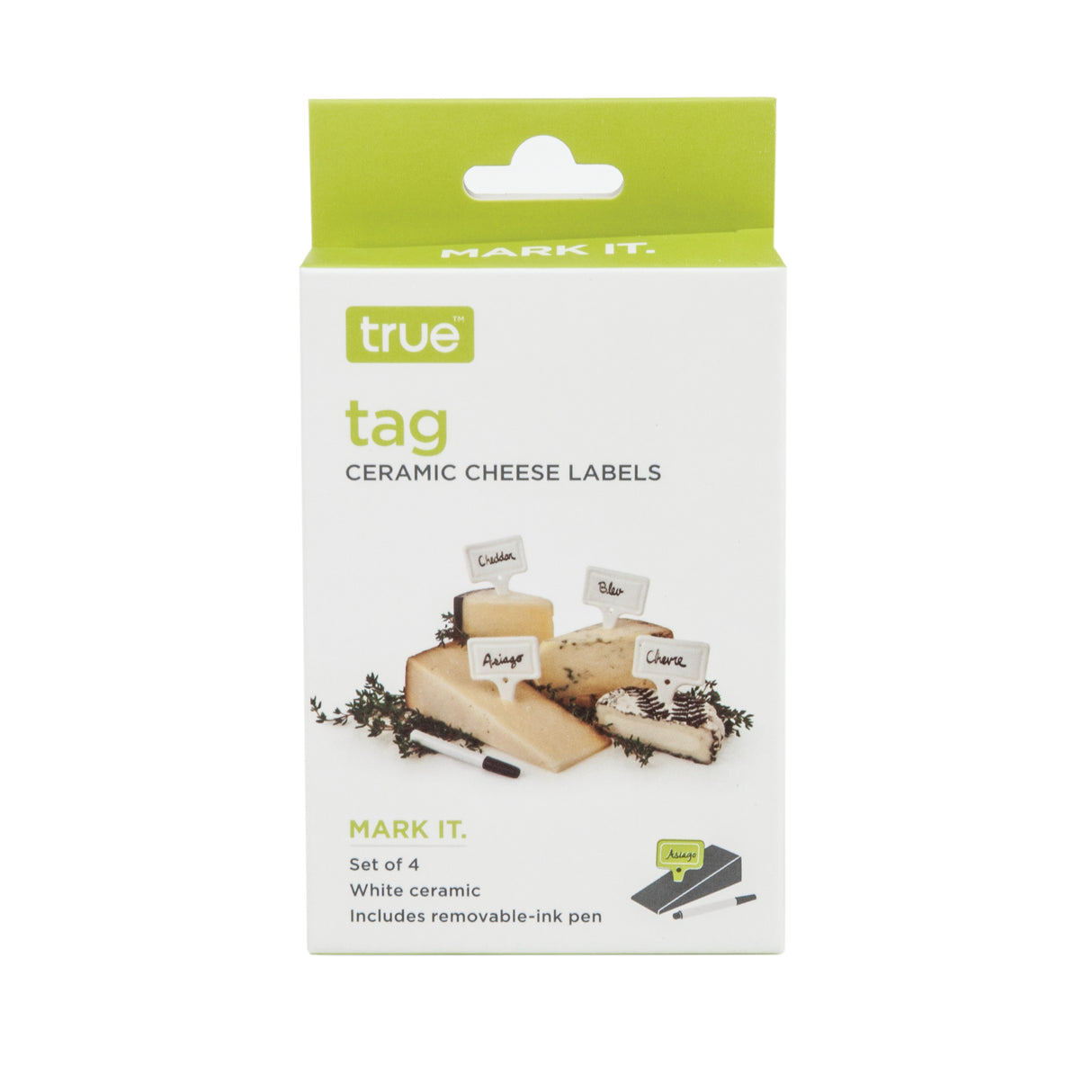 Tag Ceramic Cheese Labels