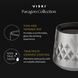 Paragon Stainless Steel Whiskey Taster in Platinum