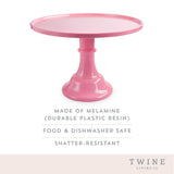 Melamine Cake Stand in Pink