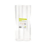 Party 6 oz Plastic Stemmed Wine Cups in Clear, 20ct