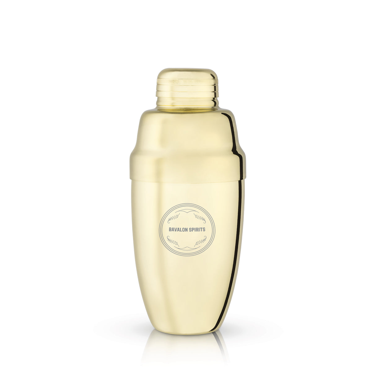 Belmont Heavyweight Cocktail Shaker in Gold