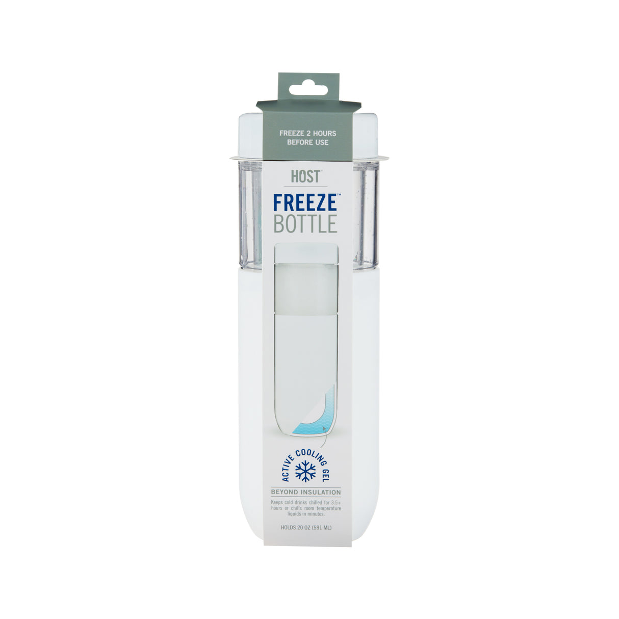 FREEZE Bottle in White